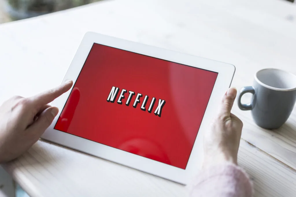 Netflix streaming af film og serier paa Tablet