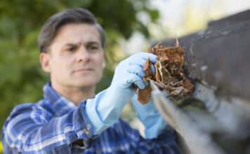 rensning af tagrender